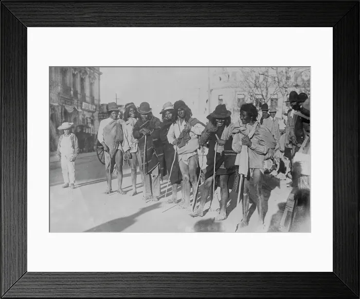 Framed Print : Aztec Indians -- Chihauhau [i.e. Chihuahua], between c1910 and c1915. Creator: Bain News Service