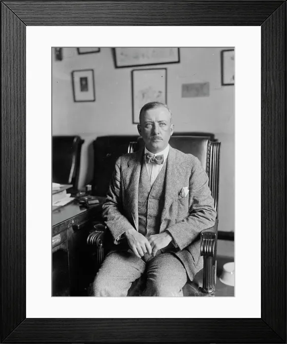 Framed Print : General J.F. O'Ryan, between c1915 and c1920. Creator: Bain News Service Framed Print : General J.F. O'Ryan, between c1915 and c1920. Creator: Bain News Service