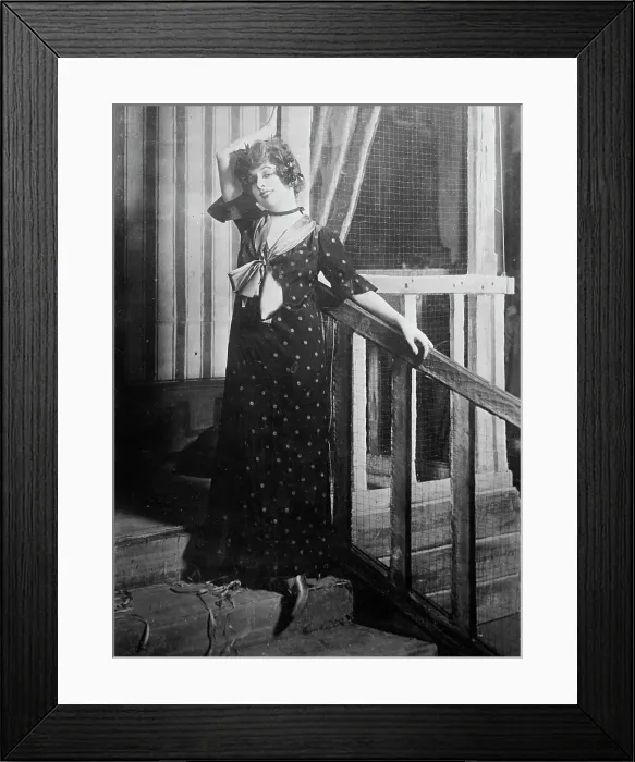 Framed Print : Farrar in Julien, 1914. Creator: Bain News Service Framed Print : Farrar in Julien, 1914. Creator: Bain News Service