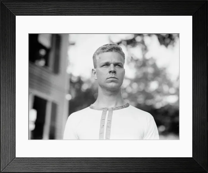 Framed Print : Capt. Denegre, Yale, 1914. Creator: Bain News Service Framed Print : Capt. Denegre, Yale, 1914. Creator: Bain News Service