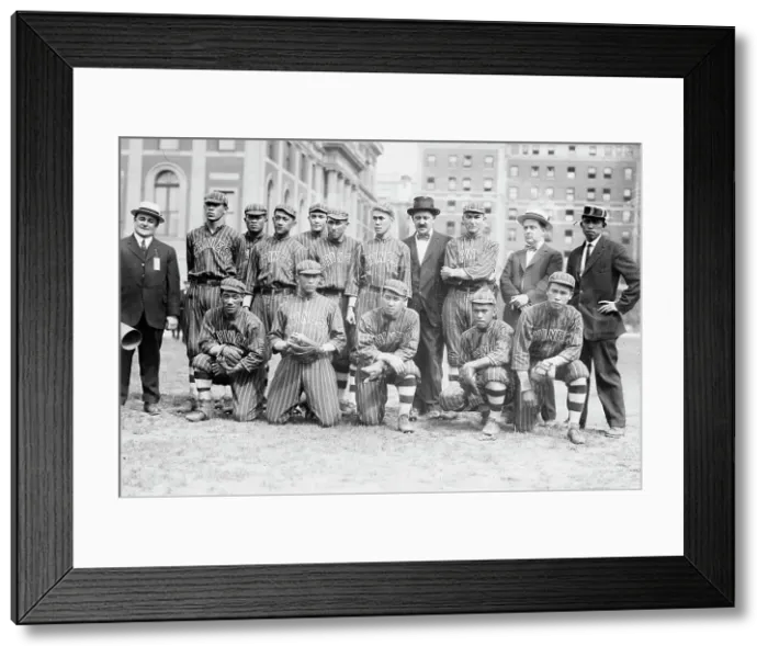 Framed Print : Chinese B.B. team, Hawaii, 1914. Creator: Bain News Service Framed Print : Chinese B.B. team, Hawaii, 1914. Creator: Bain News Service