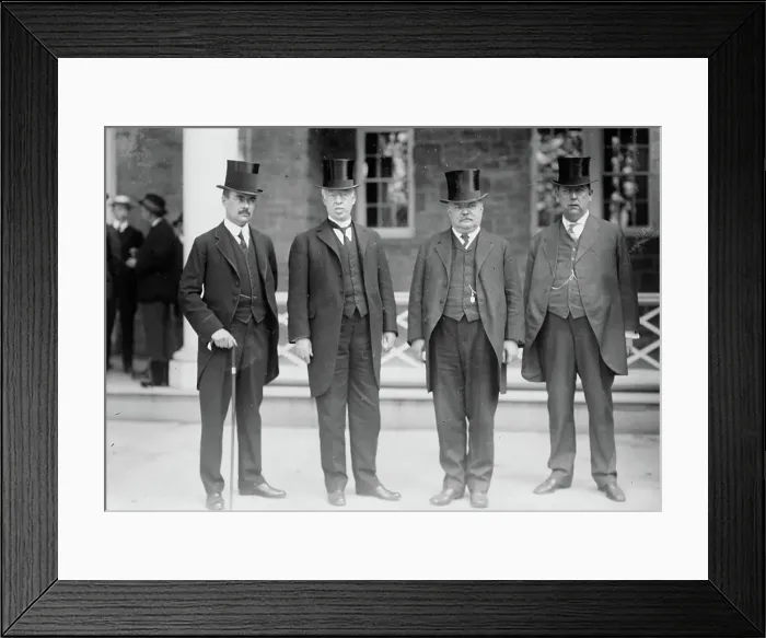 Framed Print : Dodge, Lamar, Lehman, Rose, 1914. Creator: Bain News Service Framed Print : Dodge, Lamar, Lehman, Rose, 1914. Creator: Bain News Service