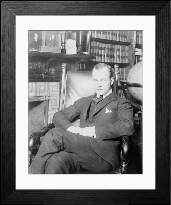 Framed Print : Norman Gaynor, 1914. Creator: Bain News Service Framed Print : Norman Gaynor, 1914. Creator: Bain News Service