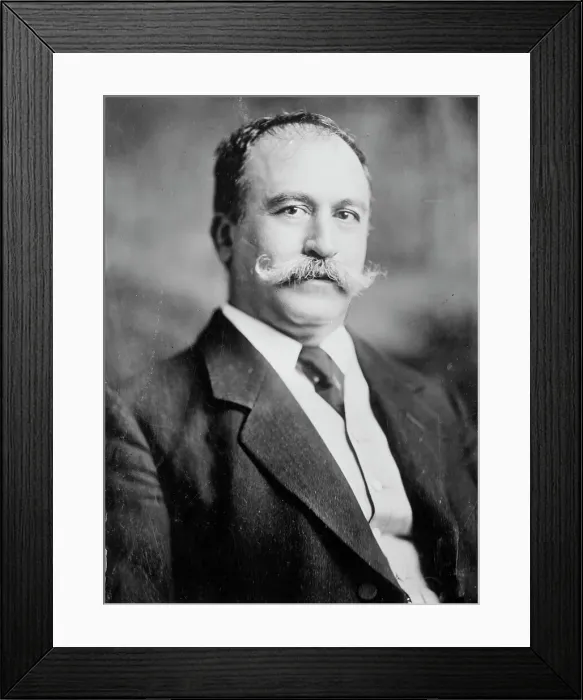 Framed Print : Gen. Pedro Nel Ospina, Pres. Colombia, between c1910 and c1915. Creator: Bain News Service Framed Print : Gen. Pedro Nel Ospina, Pres. Colombia, between c1910 and c1915. Creator: Bain News Service
