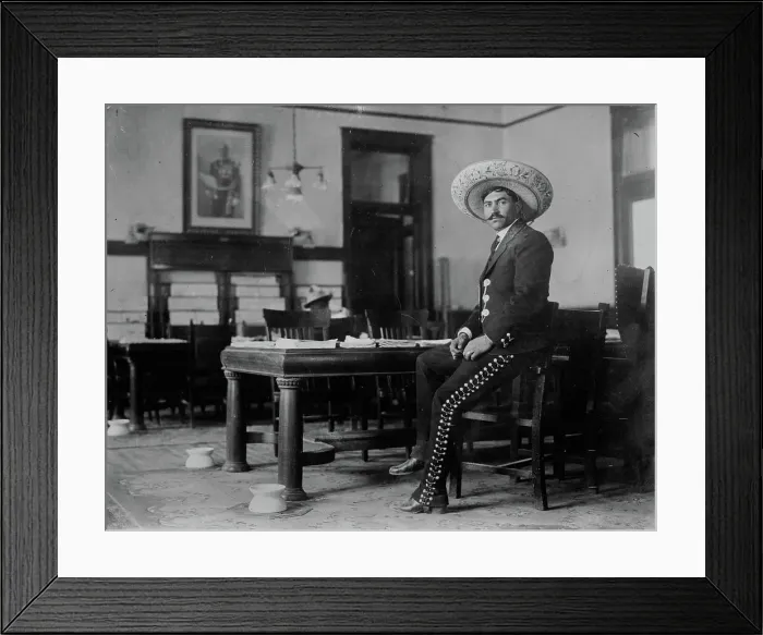 Framed Print : Gen. Rodriguez, 1914. Creator: Bain News Service Framed Print : Gen. Rodriguez, 1914. Creator: Bain News Service