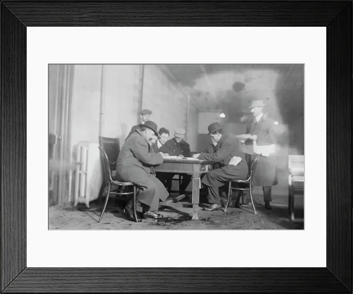 Framed Print : N.Y. Job Bureau, between c1910 and c1915. Creator: Bain News Service Framed Print : N.Y. Job Bureau, between c1910 and c1915. Creator: Bain News Service
