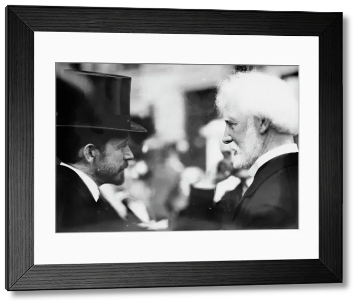 Framed Print : Geo. McAneny [and] Judge Goff, 1914. Creator: Bain News Service