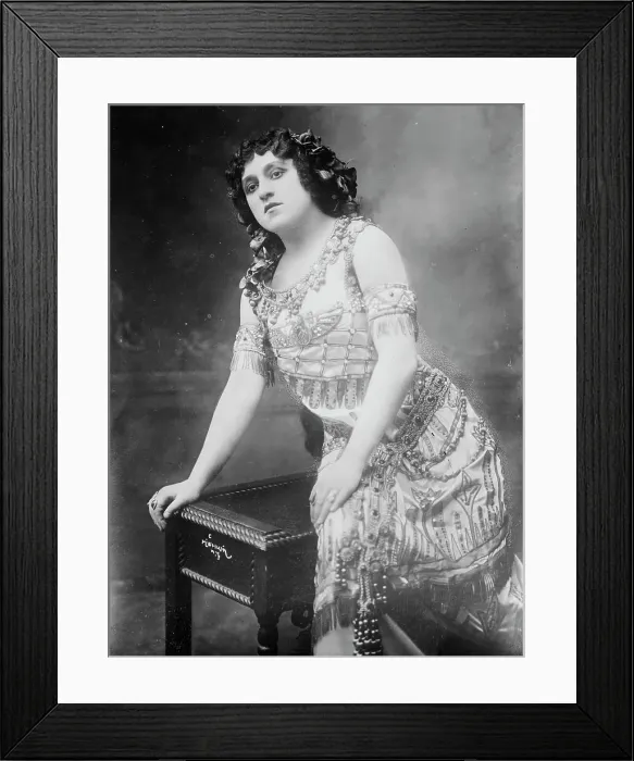 Framed Print : Ober as Amneris, between c1910 and c1915. Creator: Bain News Service Framed Print : Ober as Amneris, between c1910 and c1915. Creator: Bain News Service
