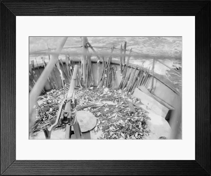 Framed Print : Police - destroyed guns[?], 1914. Creator: Bain News Service