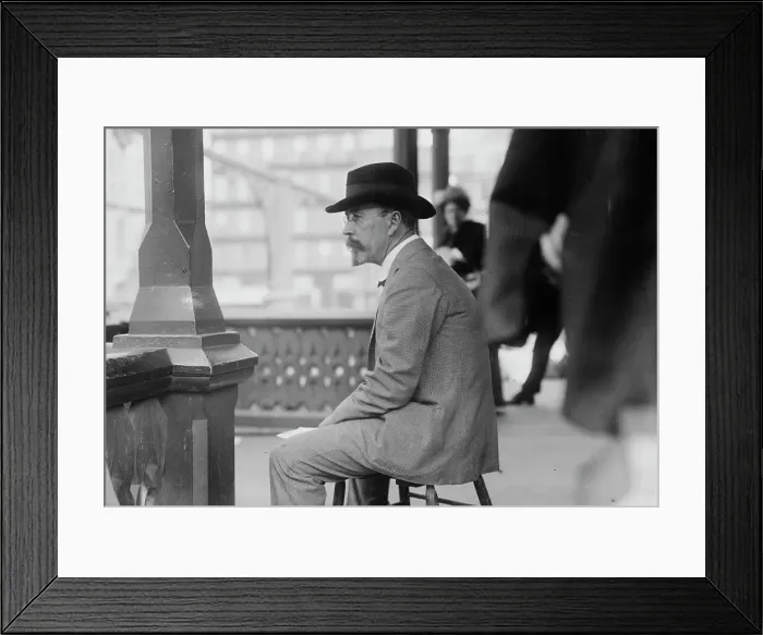Framed Print : Linc. Steffens, 1914. Creator: Bain News Service Framed Print : Linc. Steffens, 1914. Creator: Bain News Service