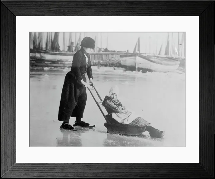 Framed Print : In Holland, 1914. Creator: Bain News Service Framed Print : In Holland, 1914. Creator: Bain News Service