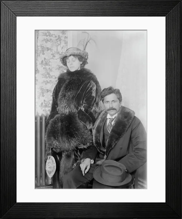Framed Print : Mirza Ali Kuli Khan, between c1910 and c1915. Creator: Bain News Service Framed Print : Mirza Ali Kuli Khan, between c1910 and c1915. Creator: Bain News Service