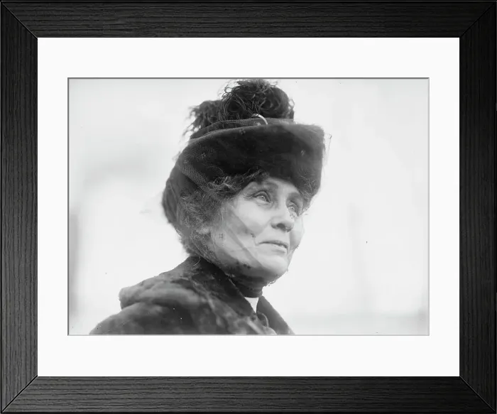 Framed Print : Mrs. Pankhurst, between c1910 and c1915. Creator: Bain News Service Framed Print : Mrs. Pankhurst, between c1910 and c1915. Creator: Bain News Service