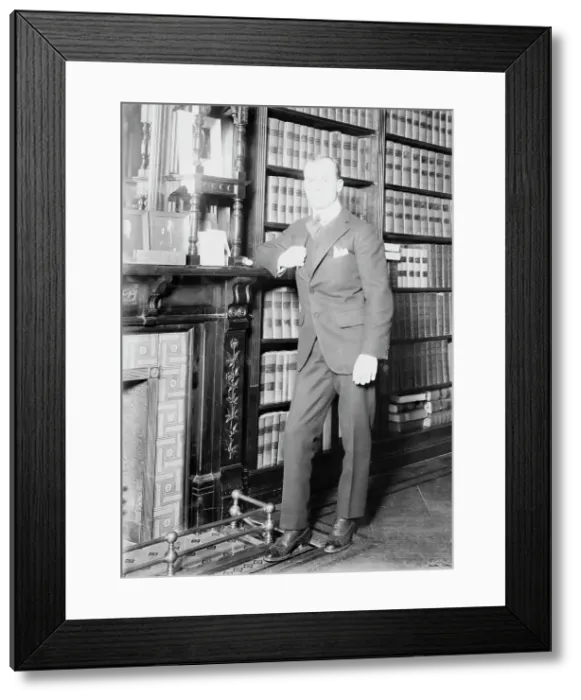 Framed Print : Norman Gaynor, 1914. Creator: Bain News Service Framed Print : Norman Gaynor, 1914. Creator: Bain News Service