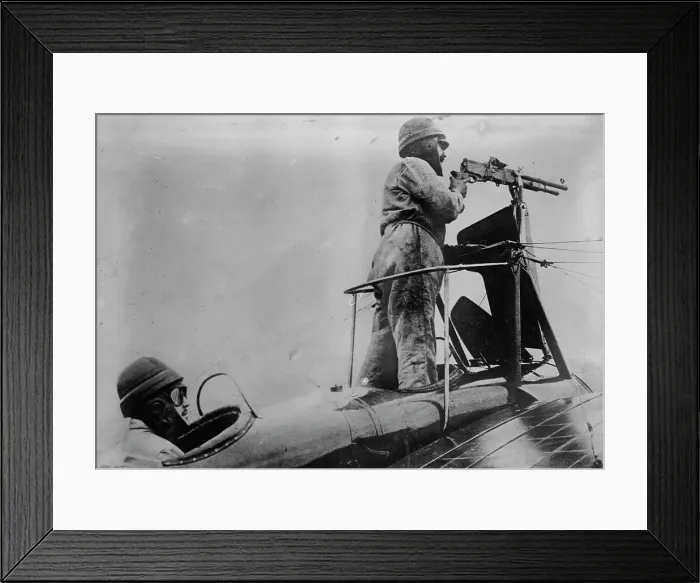 Framed Print : War Aeroplane, 1914. Creator: Bain News Service Framed Print : War Aeroplane, 1914. Creator: Bain News Service