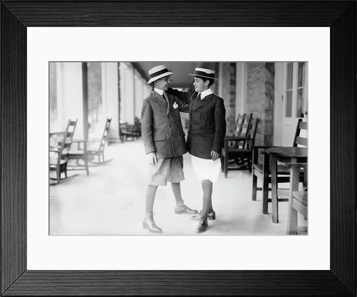 Framed Print : R. Naon Jr. & Geo. Suarez, 1914. Creator: Bain News Service Framed Print : R. Naon Jr. & Geo. Suarez, 1914. Creator: Bain News Service