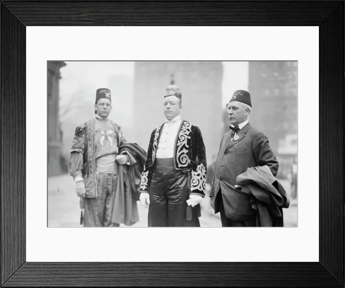 Framed Print : L.E. Westrick -- Col. Geo. Filmer -- Douglas White -- N.Y. 1914. Creator: Bain News Service Framed Print : L.E. Westrick -- Col. Geo. Filmer -- Douglas White -- N.Y. 1914. Creator: Bain News Service