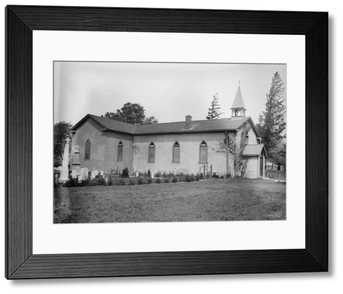 Framed Print : Church of Our Lady of Peace, Niagara, 1914. Creator: Bain News Service Framed Print : Church of Our Lady of Peace, Niagara, 1914. Creator: Bain News Service