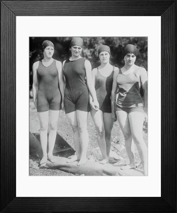 Framed Print : Mermaid Club - Philadelphia, between c1910 and c1915. Creator: Bain News Service Framed Print : Mermaid Club - Philadelphia, between c1910 and c1915. Creator: Bain News Service