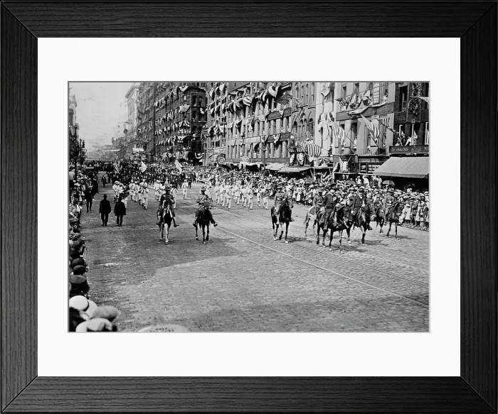 Framed Print : G.A.R. Parade, Rochester, between c1910 and c1915. Creator: Bain News Service Framed Print : G.A.R. Parade, Rochester, between c1910 and c1915. Creator: Bain News Service