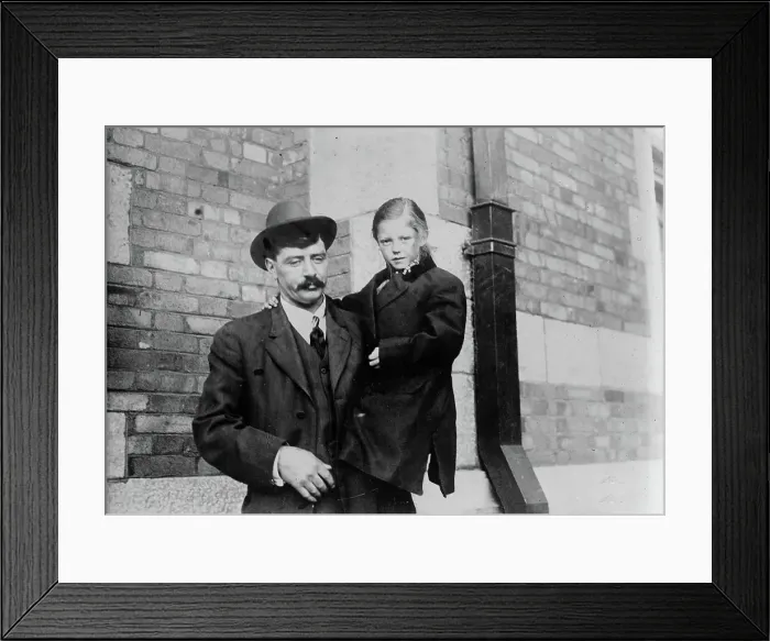 Framed Print : Robt. W. Crellin who rescued little girl, Florence L. Barbour, 1914. Creator: Bain News Service Framed Print : Robt. W. Crellin who rescued little girl, Florence L. Barbour, 1914. Creator: Bain News Service