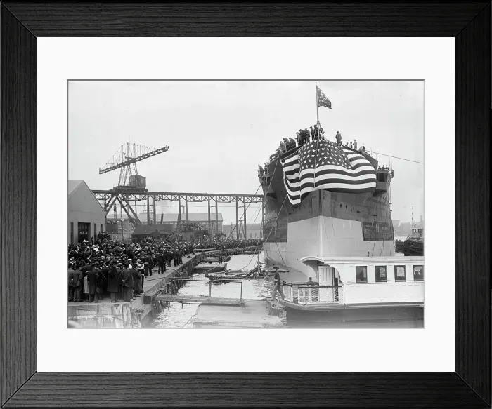 Framed Print : Florida U.S.N. 1910. Creator: Bain News Service Framed Print : Florida U.S.N. 1910. Creator: Bain News Service
