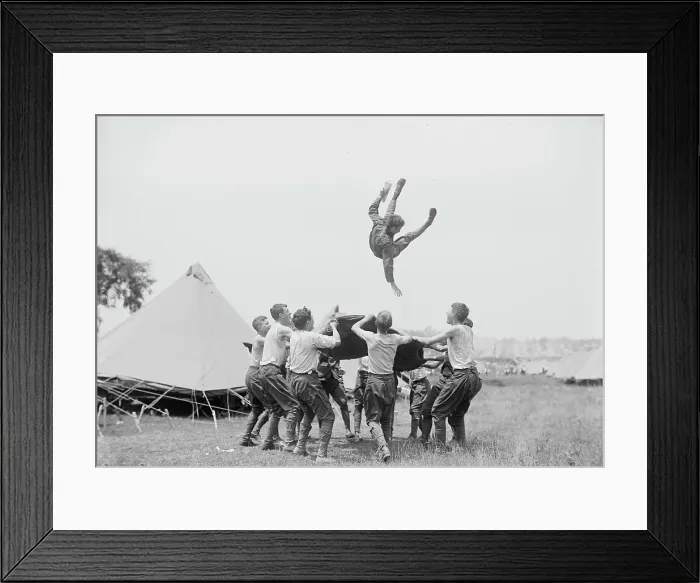 Framed Print : Boy Scouts - Gettysburg, 1913. Creator: Bain News Service Framed Print : Boy Scouts - Gettysburg, 1913. Creator: Bain News Service