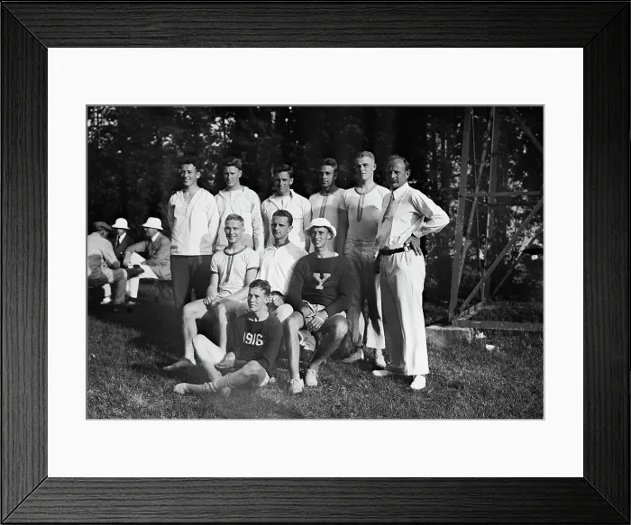 Framed Print : Yale Varsity, 1914. Creator: Bain News Service Framed Print : Yale Varsity, 1914. Creator: Bain News Service