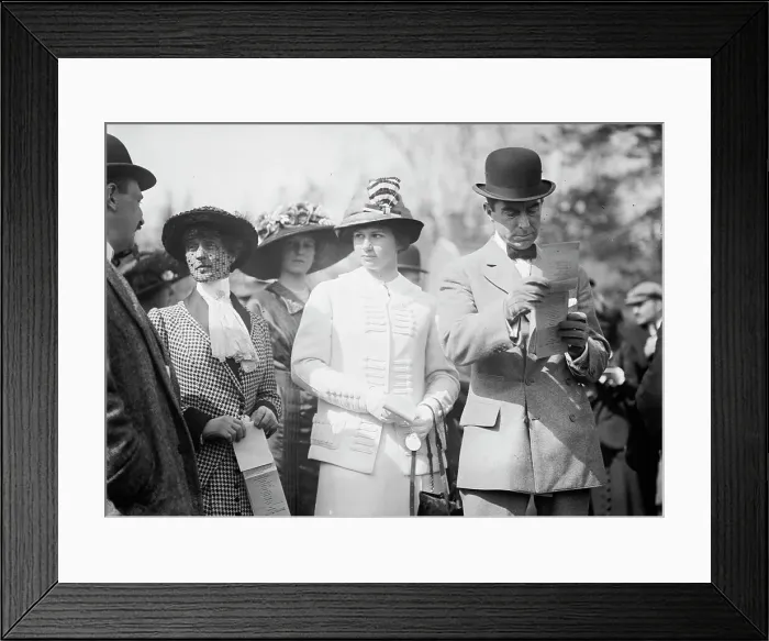 Framed Print : Miss Marion Hollins, 1913. Creator: Bain News Service Framed Print : Miss Marion Hollins, 1913. Creator: Bain News Service