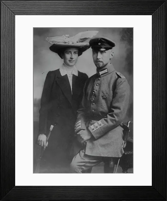 Framed Print : Prince Oscar & wife, between c1910 and c1915. Creator: Bain News Service Framed Print : Prince Oscar & wife, between c1910 and c1915. Creator: Bain News Service