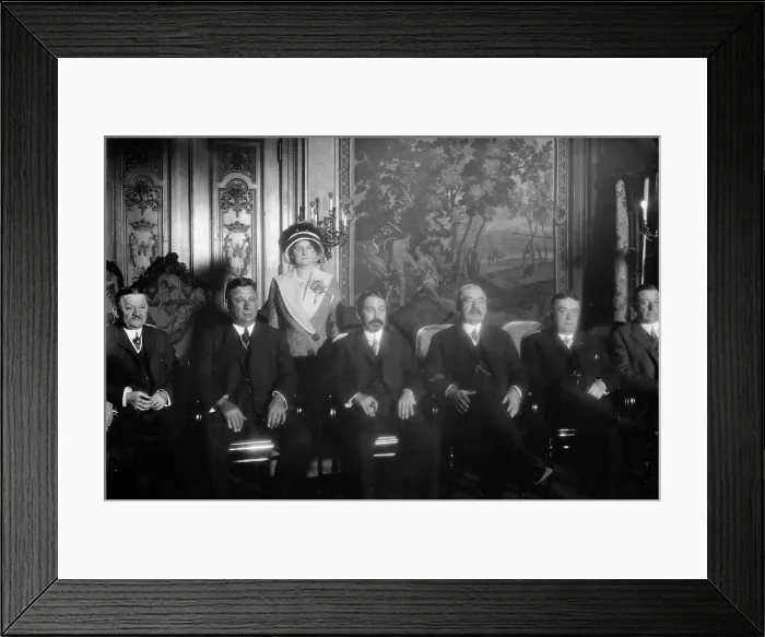 Framed Print : National League team owners including Gary Herrmann, Charles Ebbets and Mrs. Helene Robison... 1913 Creator: Bain News Service Framed Print : National League team owners including Gary Herrmann, Charles Ebbets and Mrs. Helene Robison... 1913 Creator: Bain News Service
