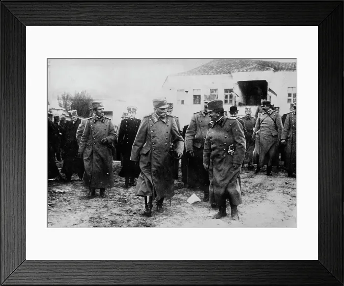 Framed Print : King Servia at Uskub, between c1910 and c1915. Creator: Bain News Service Framed Print : King Servia at Uskub, between c1910 and c1915. Creator: Bain News Service