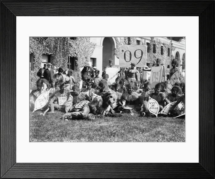 Framed Print : Columbia students, between c1910 and c1915. Creator: Bain News Service Framed Print : Columbia students, between c1910 and c1915. Creator: Bain News Service