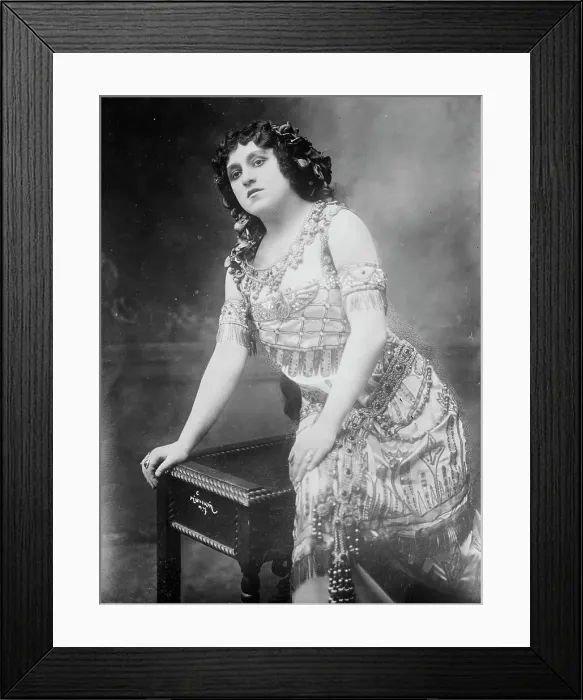 Framed Print : Margarethe Arndt-Ober as Amneris, between c1910 and c1915. Creator: Bain News Service Framed Print : Margarethe Arndt-Ober as Amneris, between c1910 and c1915. Creator: Bain News Service