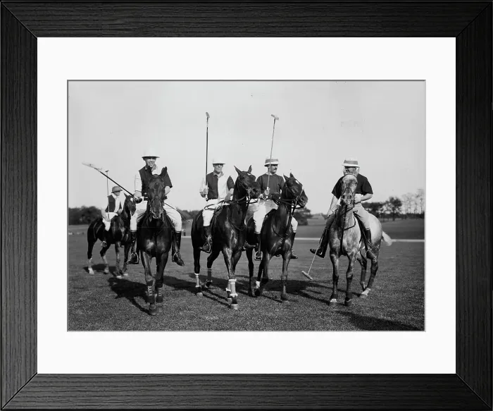 Framed Print : Arthur Noel Edwards, Frederick Freake, Polo, between c1910 and c1915. Creator: Bain News Service Framed Print : Arthur Noel Edwards, Frederick Freake, Polo, between c1910 and c1915. Creator: Bain News Service