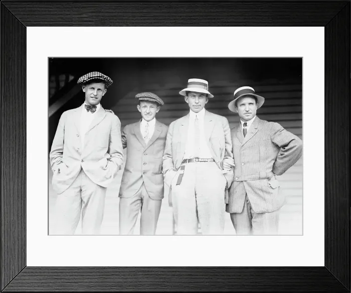 Framed Print : Murray, Johnston, McLaughlin [i.e. McLoughlin], Bundy, 1914. Creator: Bain News Service