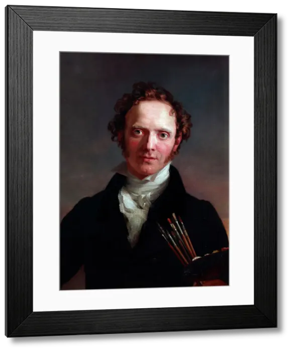 Framed Print : Portrait of the artist, c1810-1829. Creator: George Dawe Framed Print : Portrait of the artist, c1810-1829. Creator: George Dawe