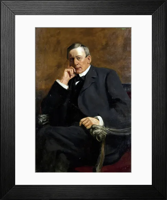 Framed Print : Portrait of William Rolleston, 1903. Creator: Raymond McIntyre Framed Print : Portrait of William Rolleston, 1903. Creator: Raymond McIntyre