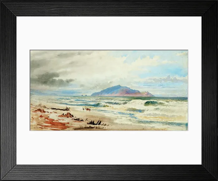 Framed Print : Kapiti, c1868. Creator: Nicholas Chevalier