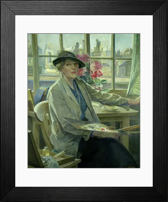 Framed Print : Self portrait, c1934. Creator: Mary Tripe Framed Print : Self portrait, c1934. Creator: Mary Tripe