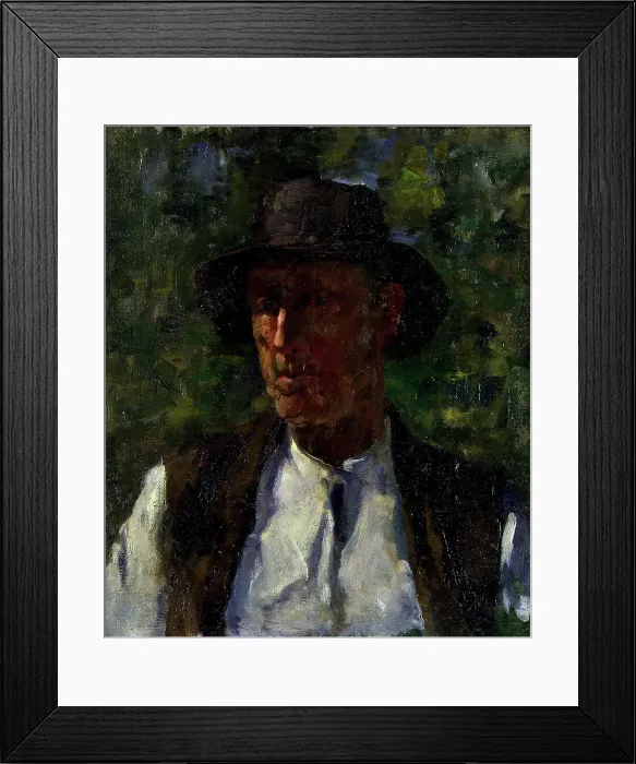 Framed Print : Old age, 1896. Creator: James McLauchlan Nairn Framed Print : Old age, 1896. Creator: James McLauchlan Nairn