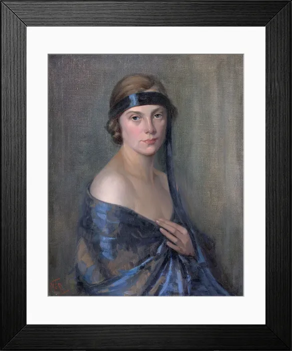 Framed Print : The blue ribbon, c1926. Creator: Mary Tripe Framed Print : The blue ribbon, c1926. Creator: Mary Tripe
