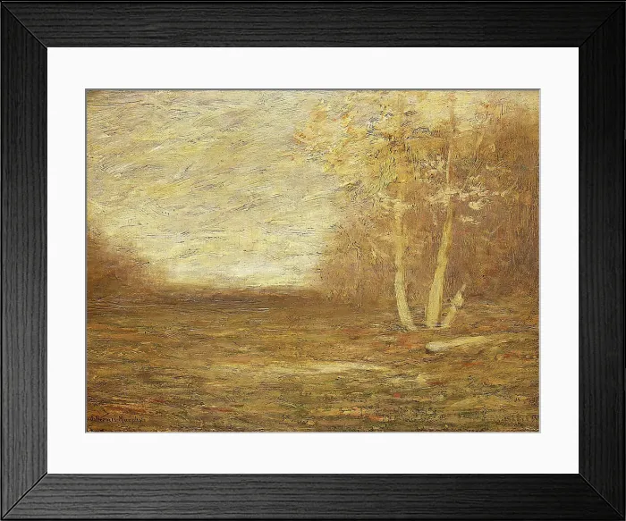 Framed Print : Autumnal scene, c1900s. Creator: John Francis Murphy Framed Print : Autumnal scene, c1900s. Creator: John Francis Murphy