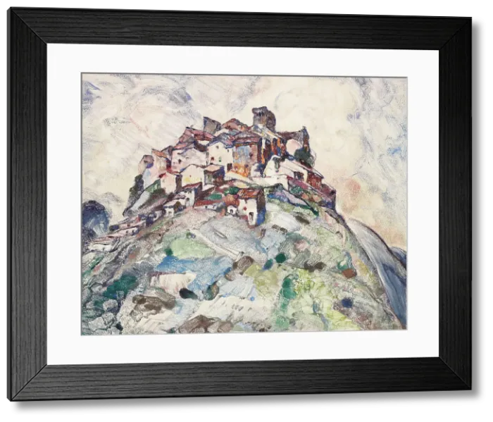 Framed Print : Trevi, 1930. Creator: Maud Winifred Sherwood Framed Print : Trevi, 1930. Creator: Maud Winifred Sherwood