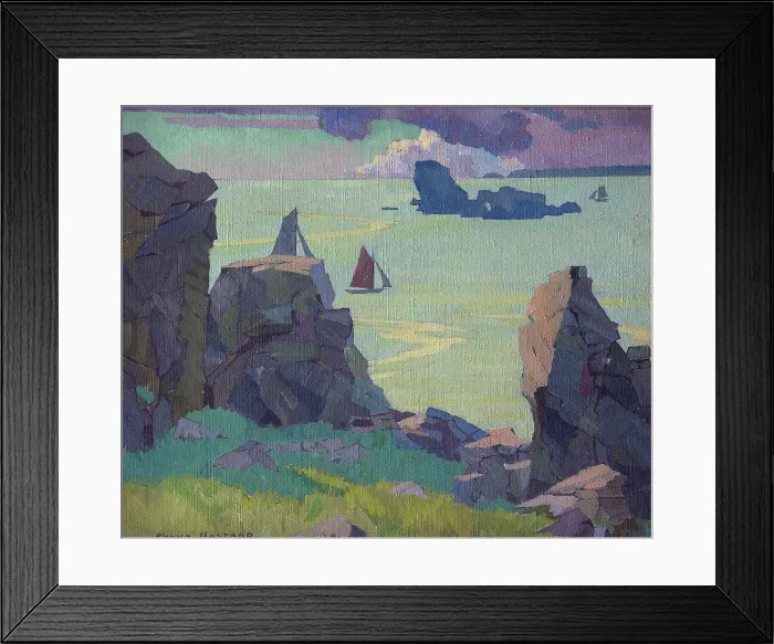 Framed Print : Finistère, 1926. Creator: Rhona Haszard Framed Print : Finistère, 1926. Creator: Rhona Haszard