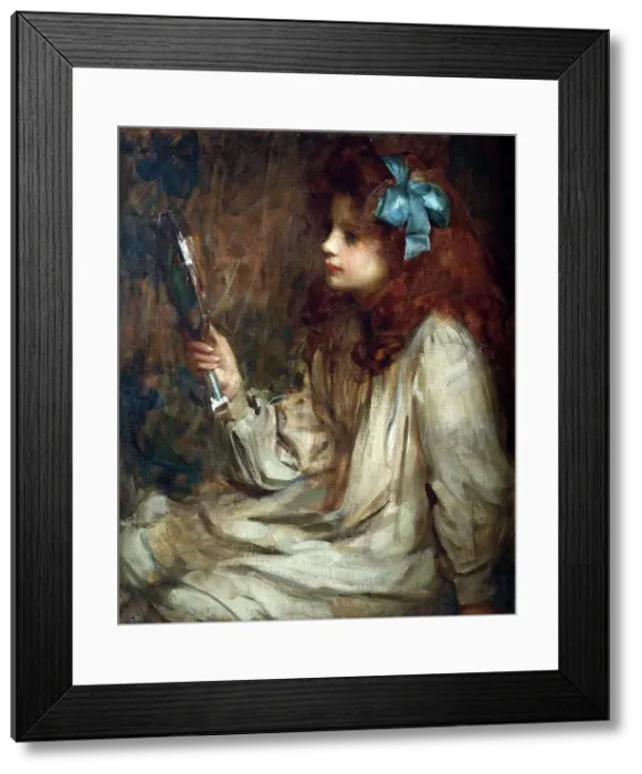 Framed Print : If no one ever marries me, c1912. Creator: William Mouat Loudan Framed Print : If no one ever marries me, c1912. Creator: William Mouat Loudan