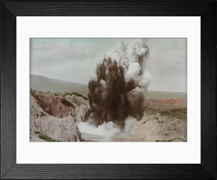 Framed Print : Waimangu Geyser, c1900s. Creator: Arthur James Iles Framed Print : Waimangu Geyser, c1900s. Creator: Arthur James Iles