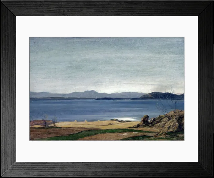 Framed Print : Loch Nell, 1930-1935. Creator: David Young Cameron