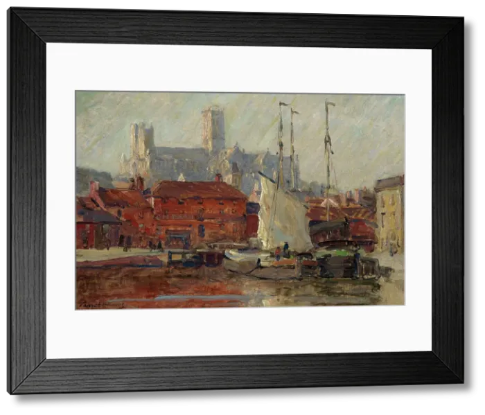 Framed Print : Lincoln, c1900s. Creator: Terrick Williams Framed Print : Lincoln, c1900s. Creator: Terrick Williams