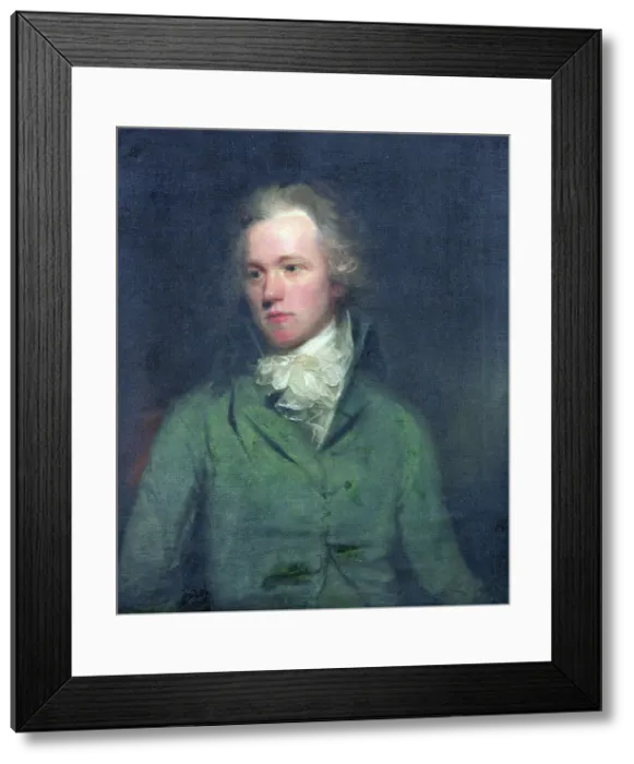 Framed Print : Portrait of John Greenwood [junior], c1795. Creator: Sir William Beechey